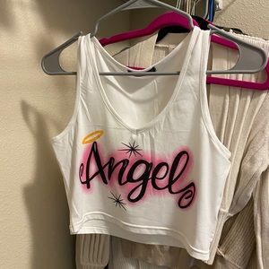 2000’s Bratz Angel crop tank top